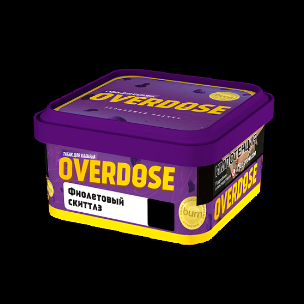 Табак Overdose Фиолетовый Скиттлз 200 грамм в Хабаровске