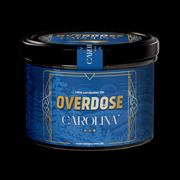 Табак Overdose No Aroma Америка Carolina 125 грамм в Хабаровске