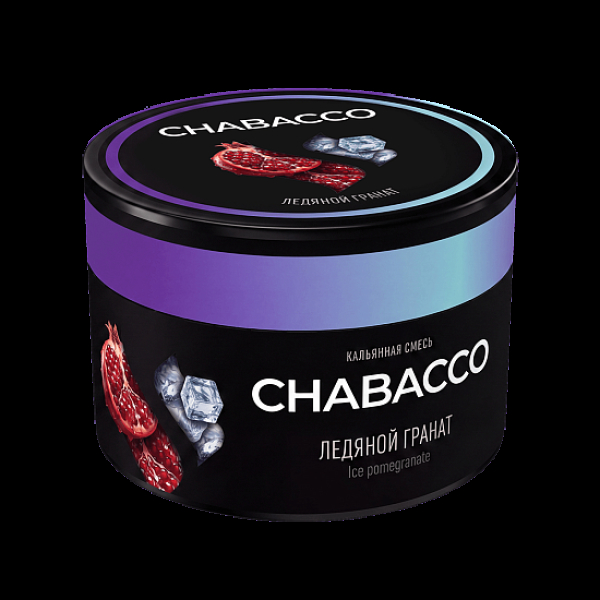 Бестабачная смесь Chabacco Ice Pomegranate Ледяной Гранат Medium 40 грамм в Хабаровске