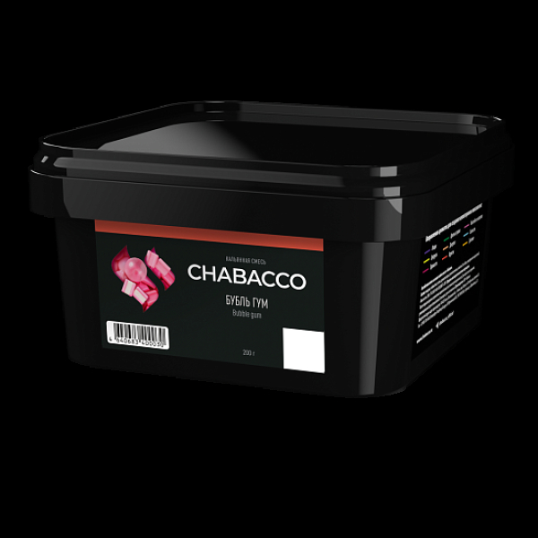 Бестабачная смесь Chabacco Bubble Gum Бубль Гум Medium 200 грамм в Хабаровске