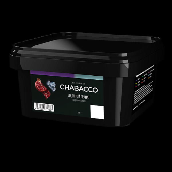 Бестабачная смесь Chabacco Ice Pomegranate Ледяной Гранат Medium 200 грамм в Хабаровске