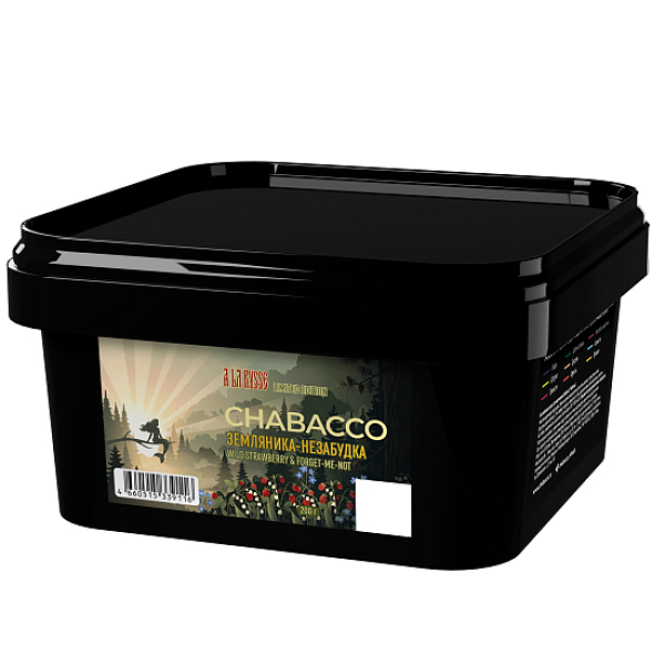 Бестабачная смесь Chabacco Le Strawberry & Forget Me Not Земляника Незабудка Medium 200 грамм в Хабаровске