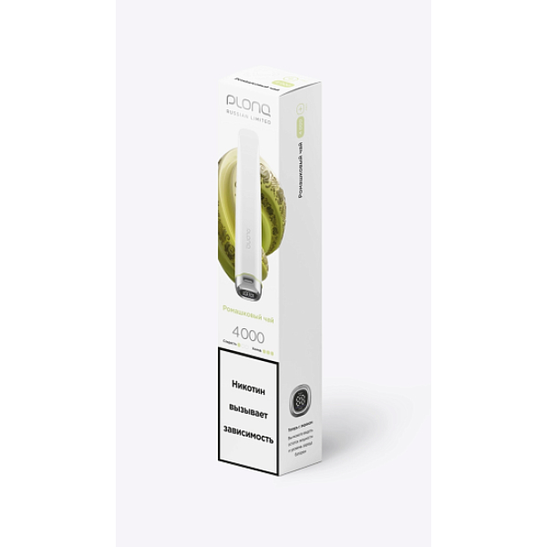Электронная сигарета Plonq Plus Pro  Ромашковый Чай 4000 затяжек в Хабаровске