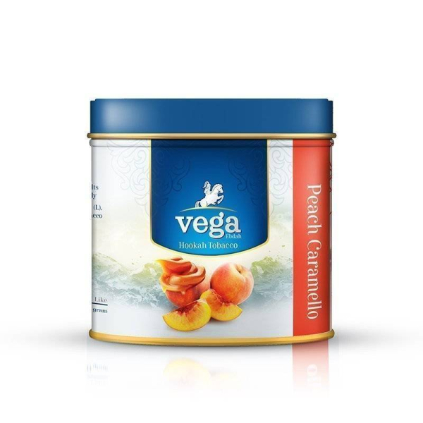 Табак Vega Peach Caramello 100 грамм в Хабаровске
