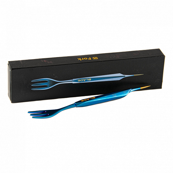 Вилка-шило Blade Hookah Blue Matte в Хабаровске
